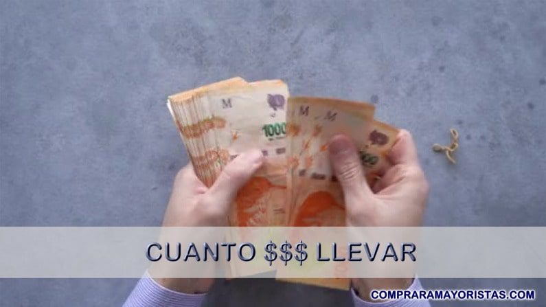 Cuanto dinero llevar a un Viaje Mayorista