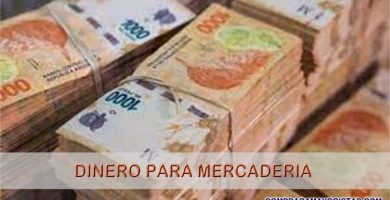 Dinero para Pagar la Mercaderia