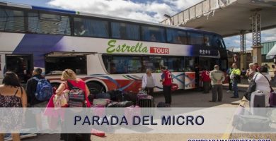 En que Lugar PARA el Colectivo o Combi del Tour