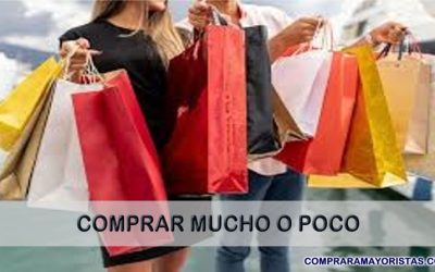 Diferencia entre Comprar en Grandes Cantidades vs. Pequeñas